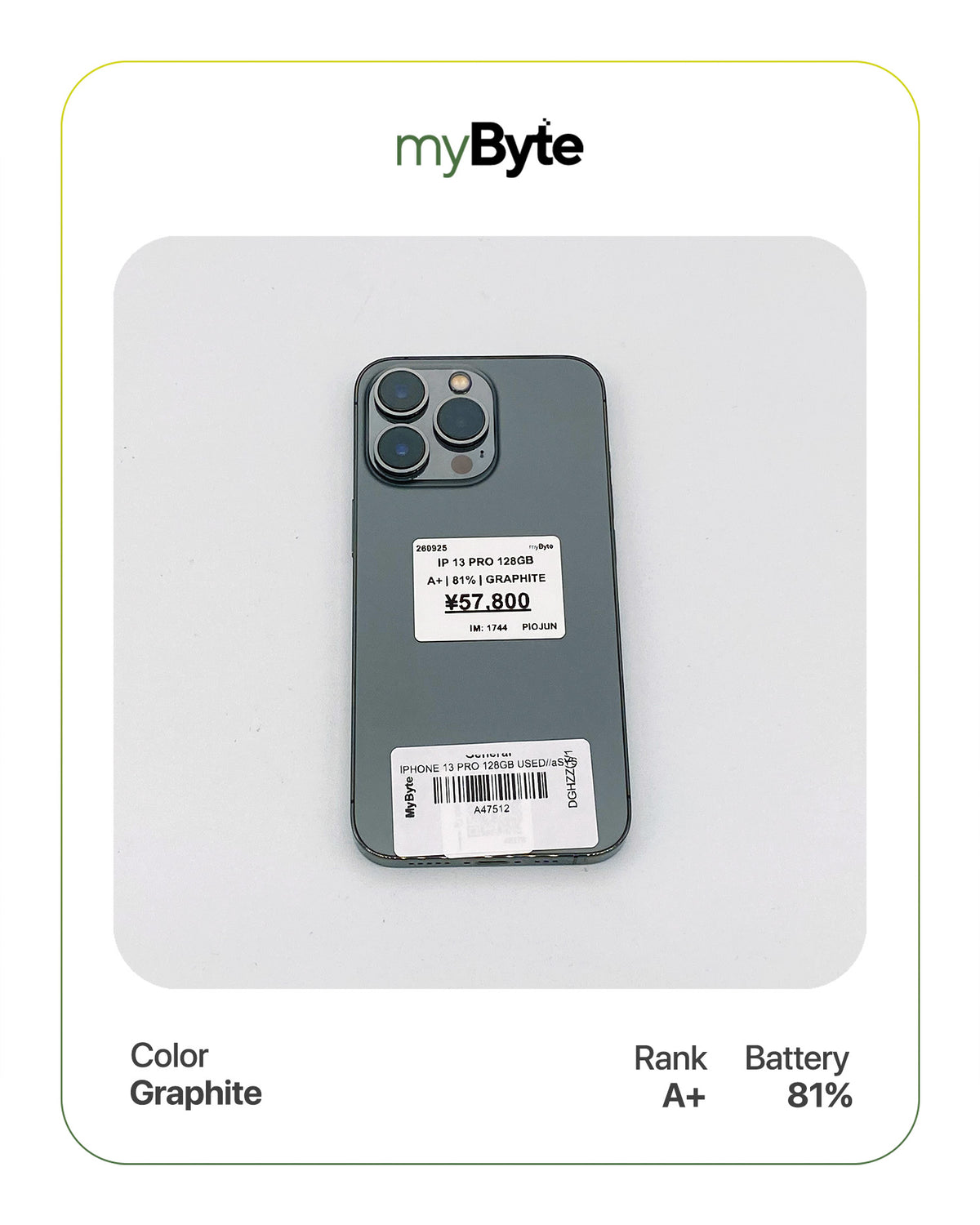 iPhone 13 Pro 5G 128GB (SIM Free)