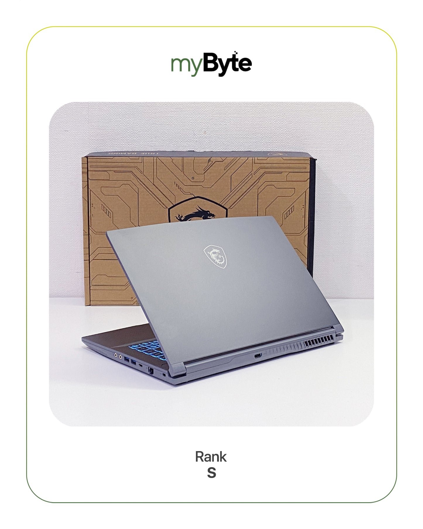 MSI Thin 15 B12UC myByte International