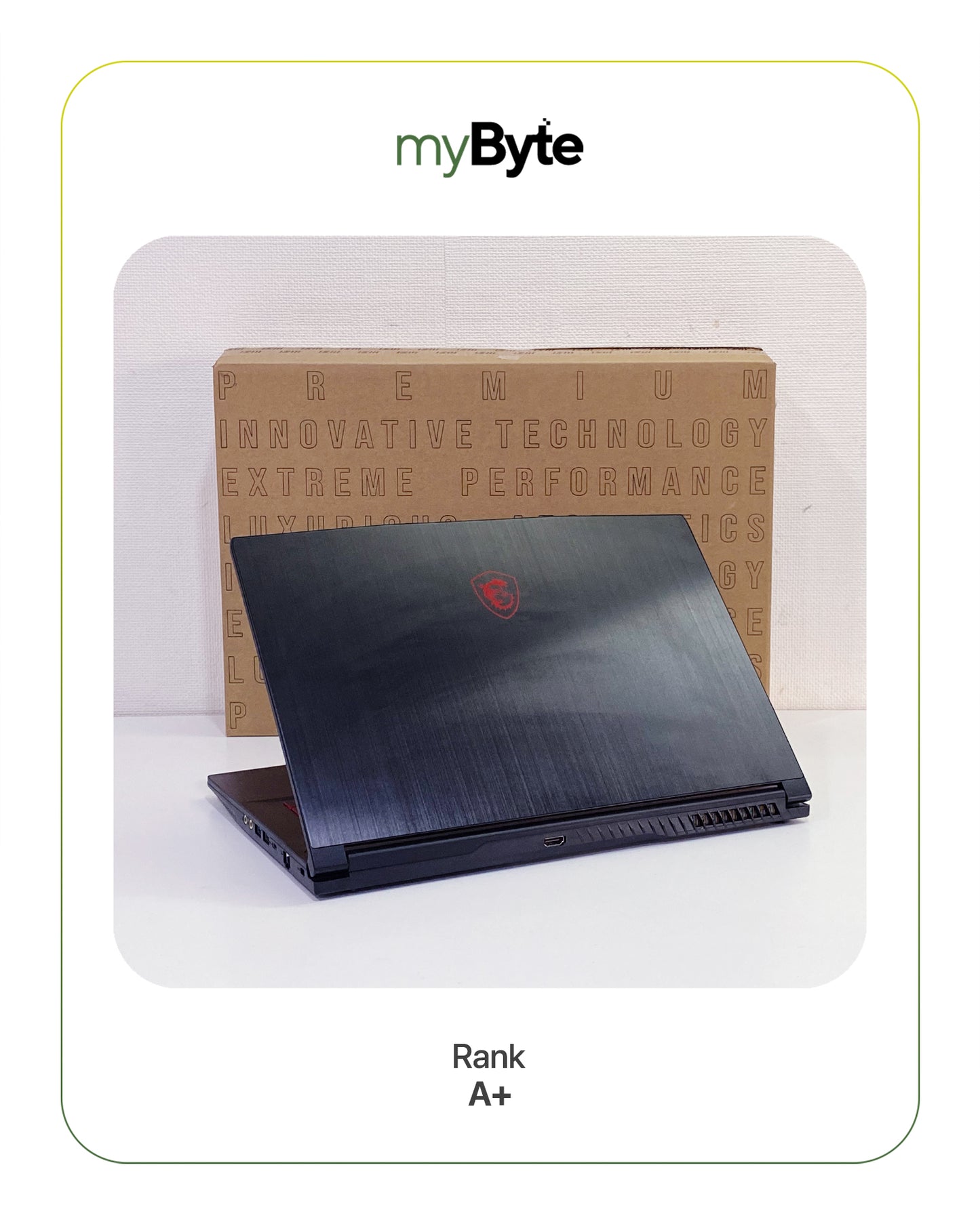Gaming MSI Thin GF63 12VE myByte International