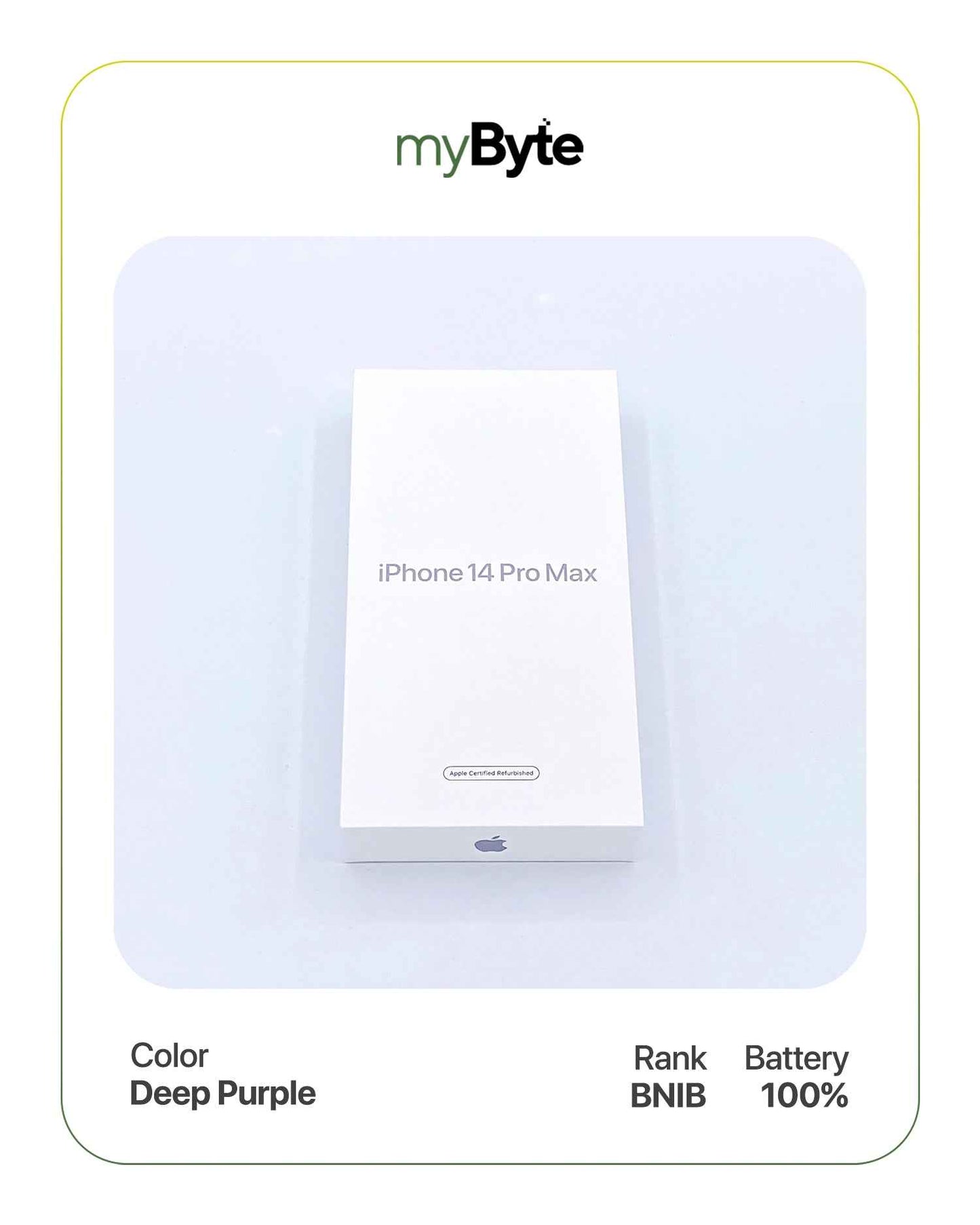 iPhone 14 Pro Max 5G 1TB (SIM Free) Deep Purple SIM Free myByte International