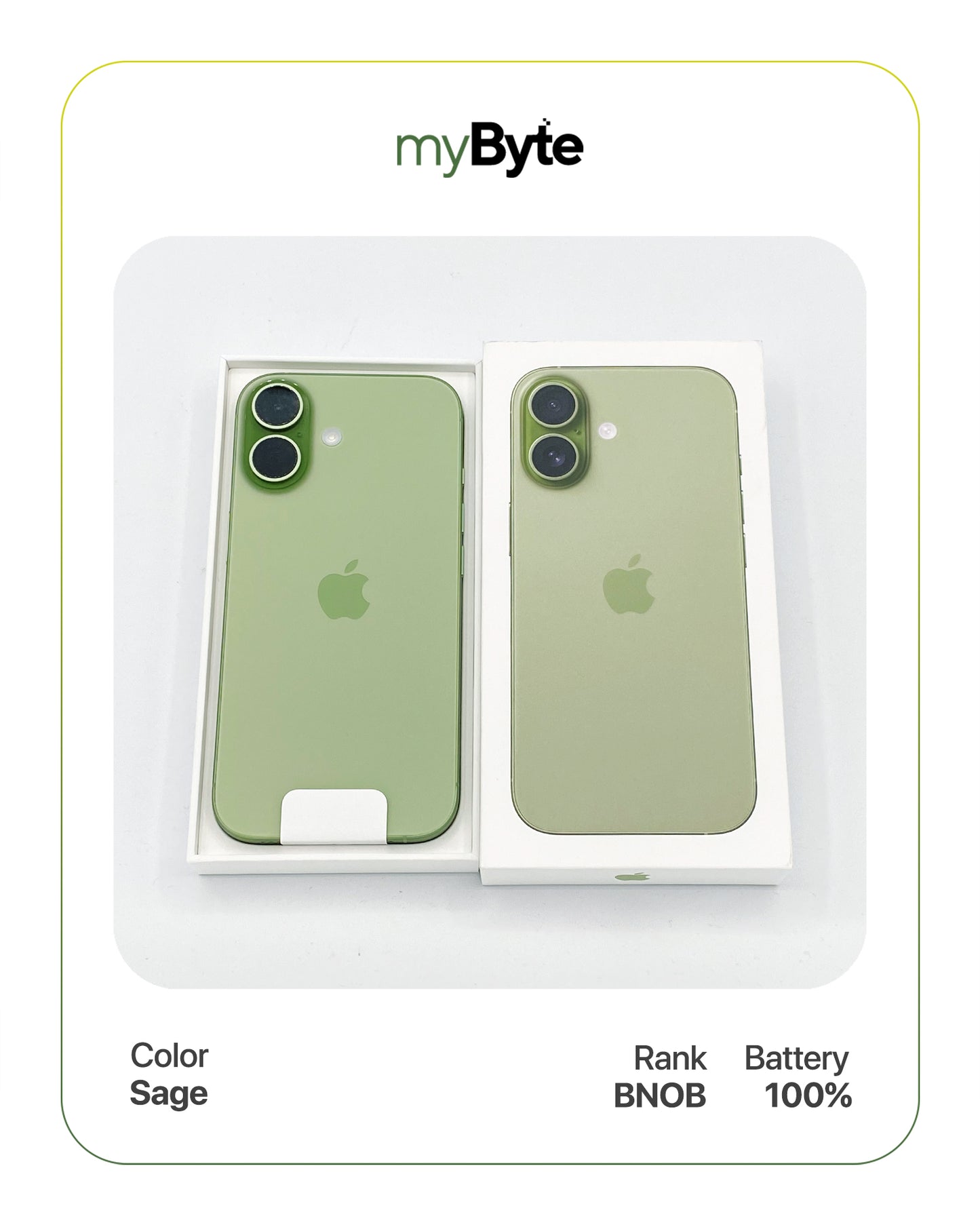 iPhone 17 5G 256GB eSIM (SIM Free) Sage myByte International
