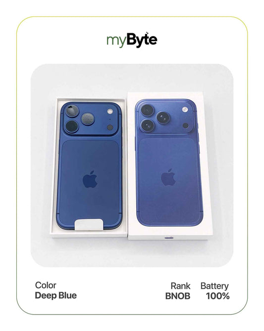 iPhone 17 Pro 5G 256GB eSIM (SIM Free) Deep Blue myByte International