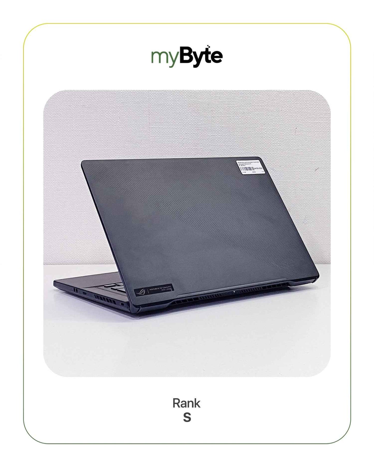 ASUS ROG ZEPHYRUS M16 GU603ZW myByte International
