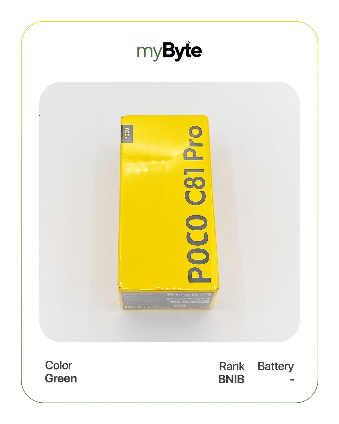 Xiaomi POCO C81 Pro 256GB myByte International