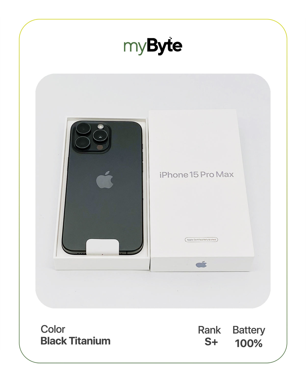 iPhone 15 Pro Max 5G 256GB Silent Camera (Dual SIM)