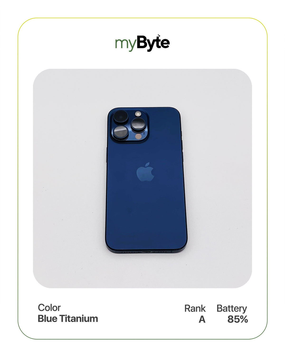iPhone 15 Pro Max 5G 256GB (SIM Free) myByte International