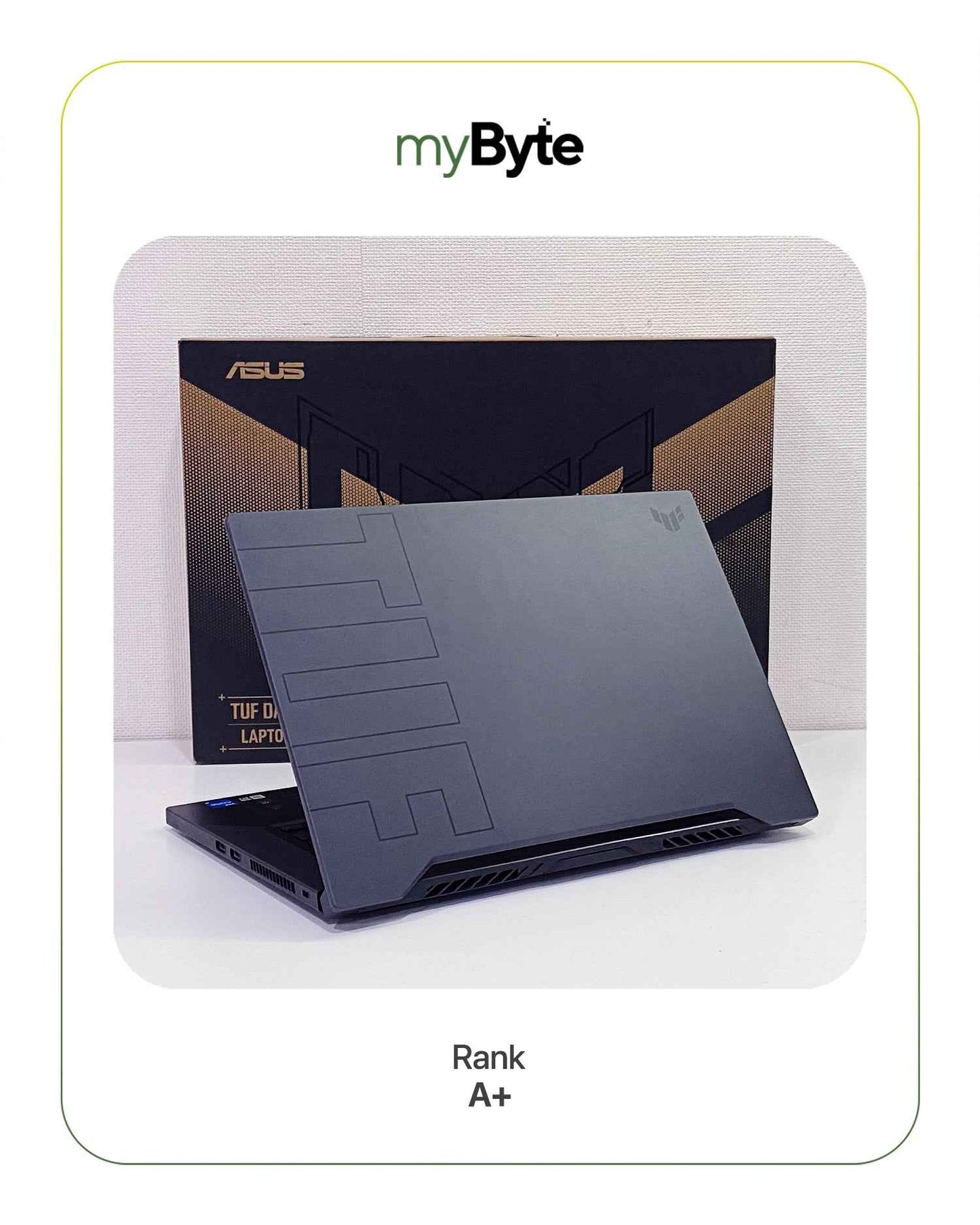 ASUS TUF Gaming Dash F15 FX516PM myByte International
