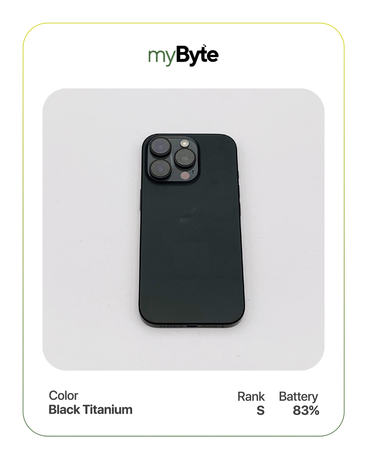 iPhone 15 Pro Max 5G 512GB (SIM Free) myByte International