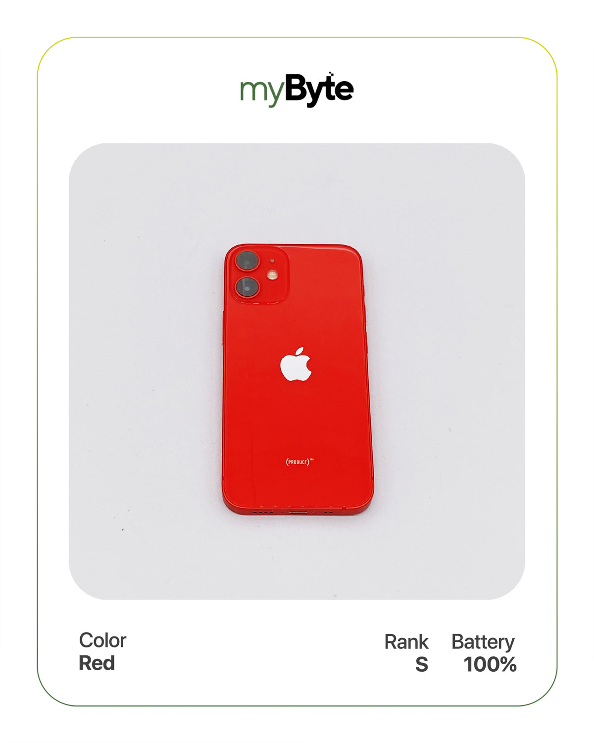 iPhone 12 mini 5G 256GB (SIM Free) myByte International