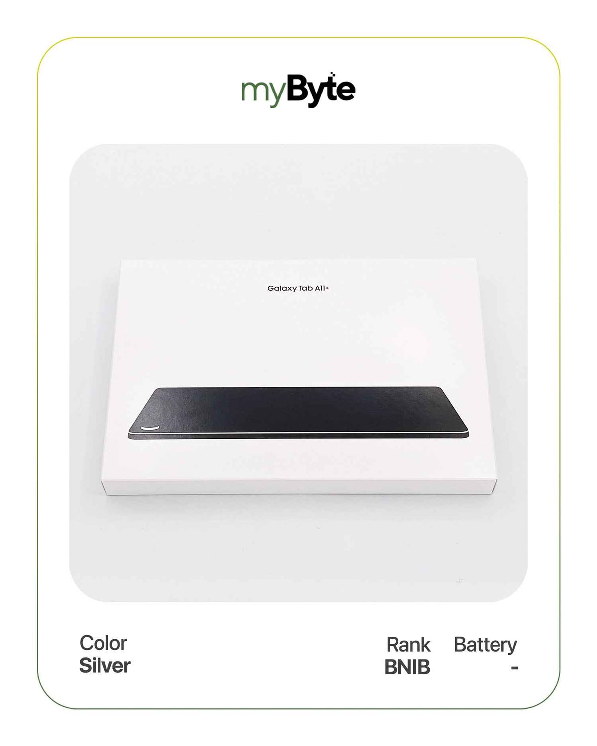 Samsung Galaxy Tab A11+ SM-X230 256GB (Wi-Fi) Silver myByte International