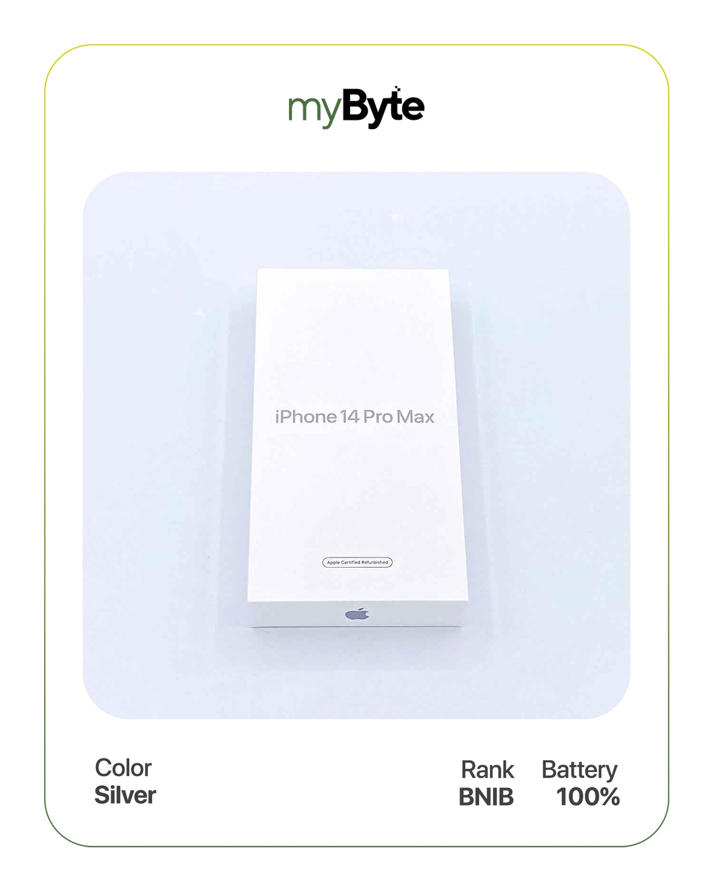 iPhone 14 Pro Max 5G 1TB (SIM Free) Silver SIM Free myByte International