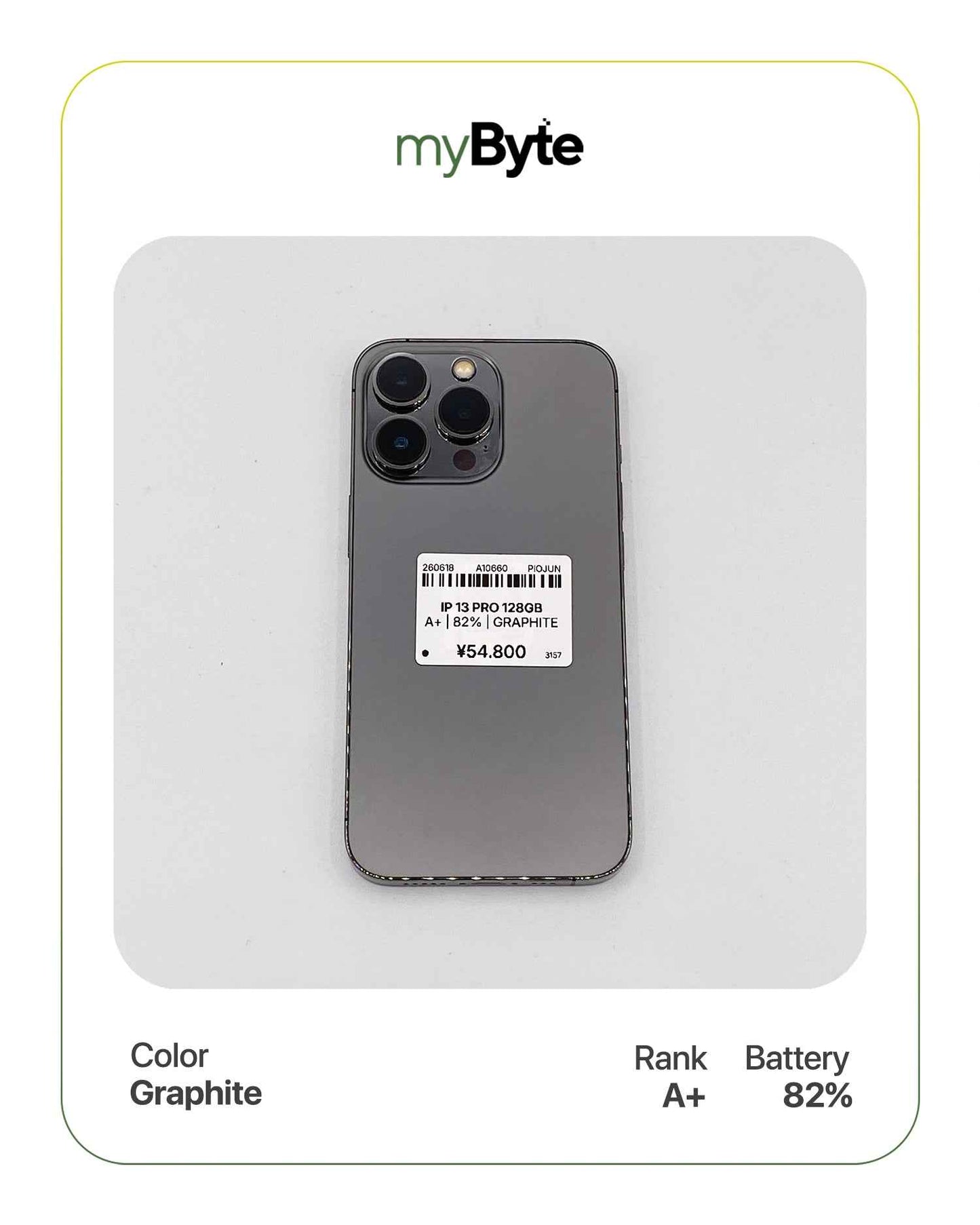 iPhone 13 Pro 5G 128GB (SIM Free) myByte International