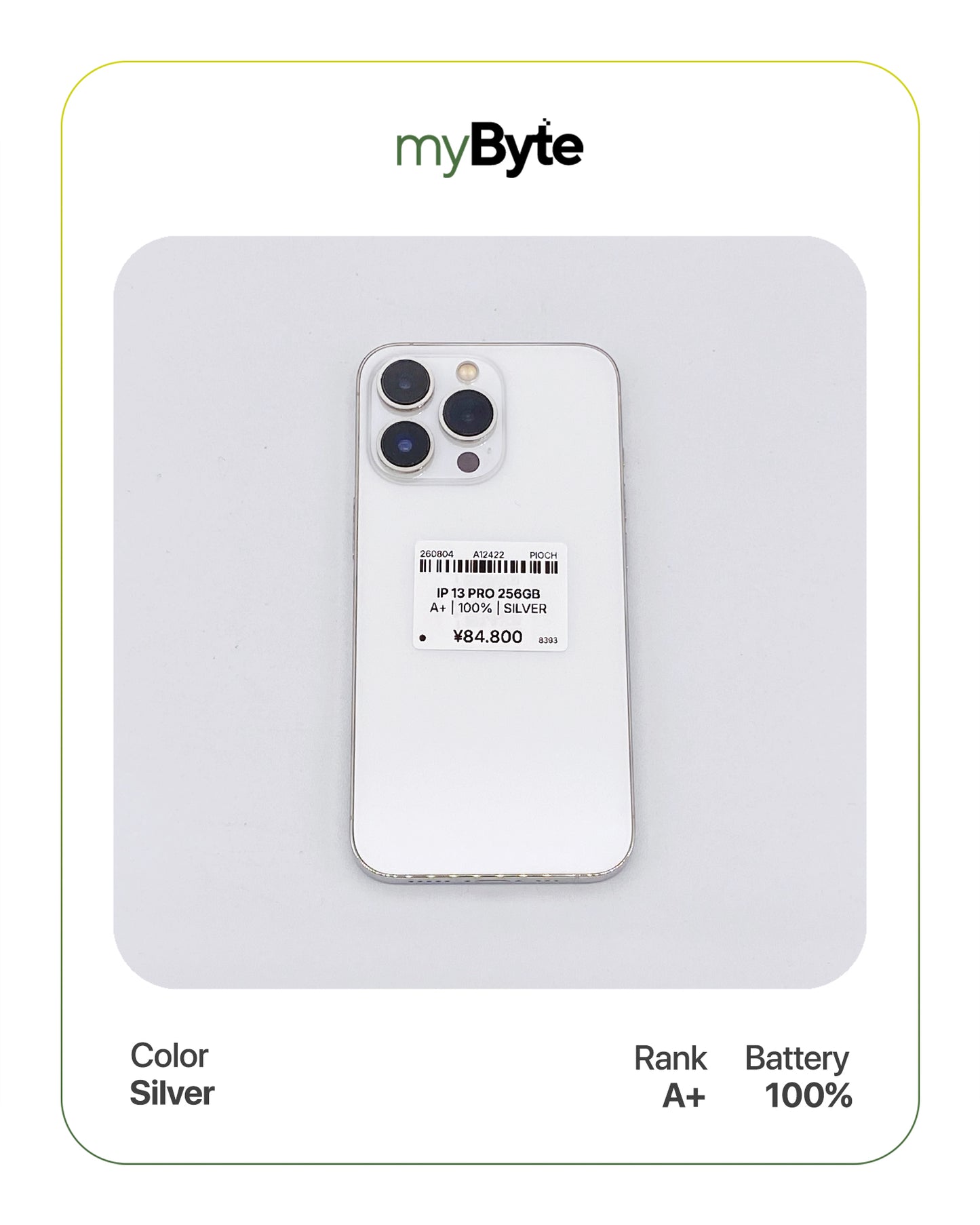 iPhone 13 Pro 5G 256GB (SIM Free) myByte International