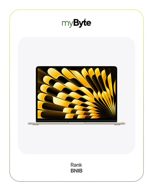 MacBook Air 13-inch M4 2025 Starlight myByte International