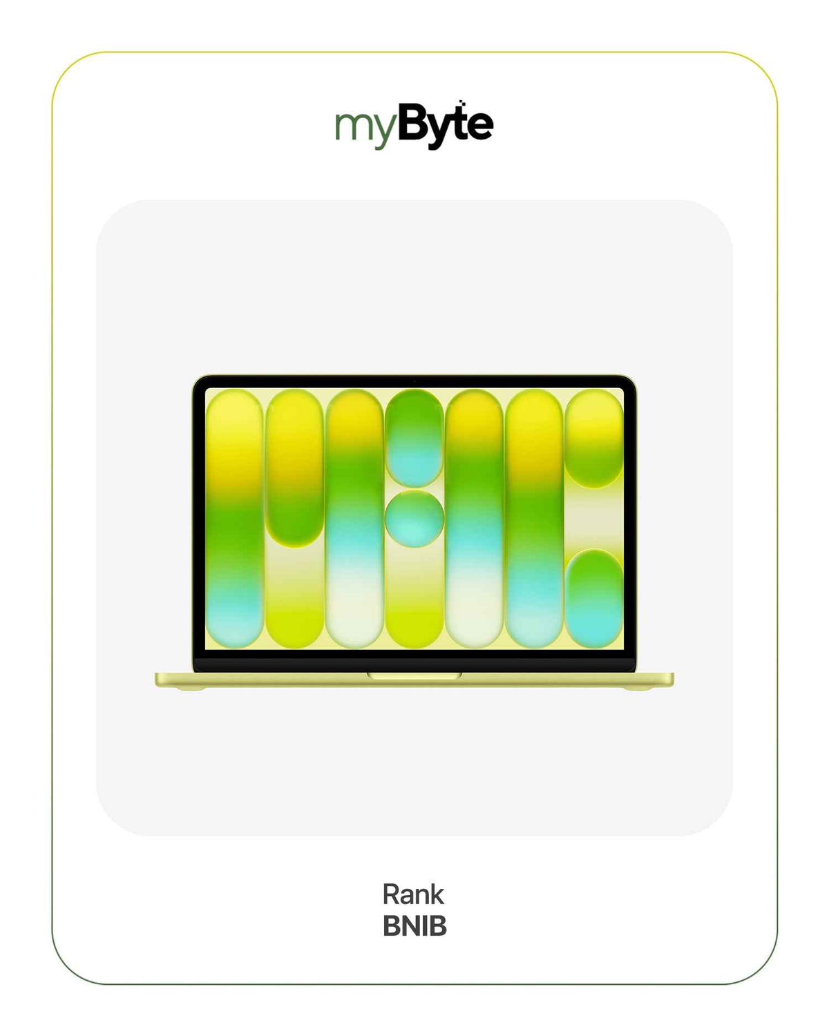 MacBook Neo 13-inch 2026 US-Key (A18 Pro) Citrus myByte International
