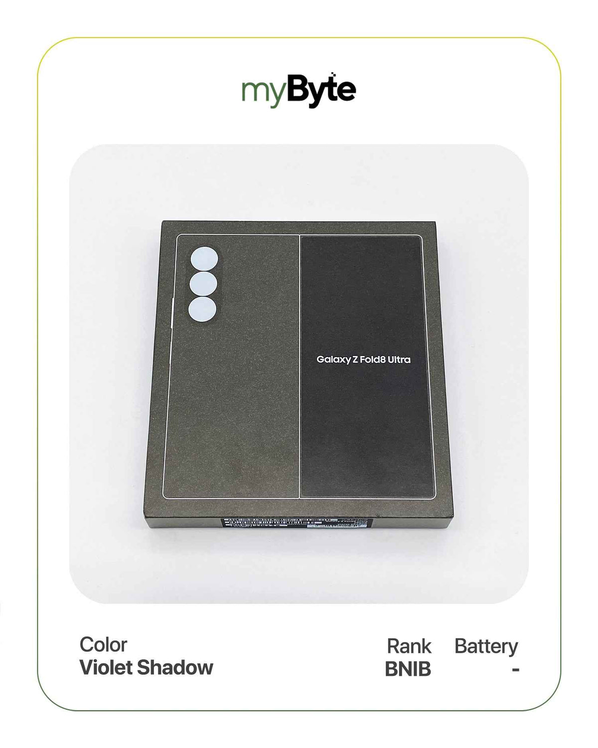 Samsung Galaxy Z Fold 8 Ultra 5G 256GB (SIM Free) myByte International