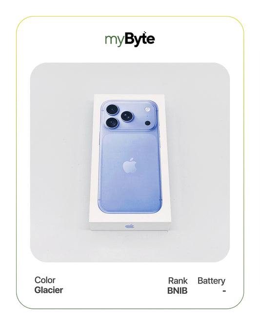 iPhone 18 Pro 5G 512GB eSIM (SIM Free) (Silent Camera) Glacier myByte International