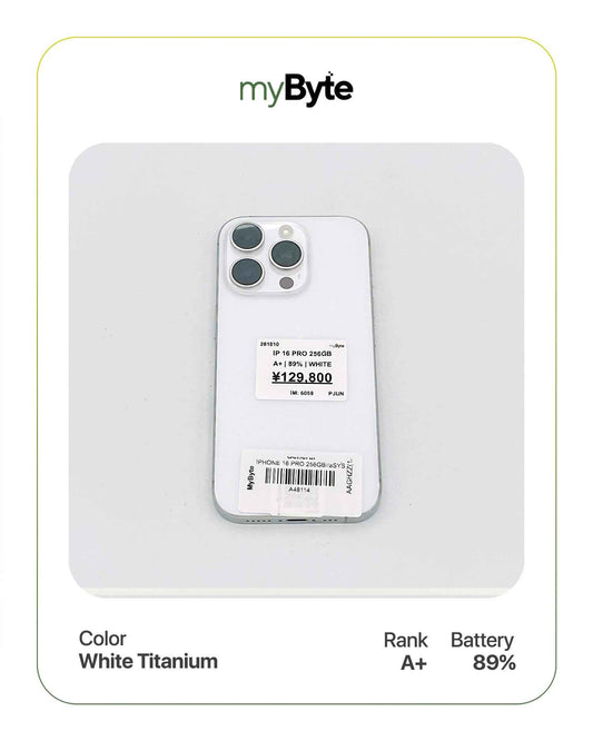 iPhone 16 Pro 5G 256GB (SIM Free) myByte International