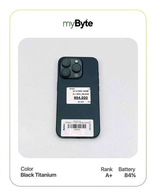 iPhone 15 Pro 5G 128GB (SIM Free) myByte International