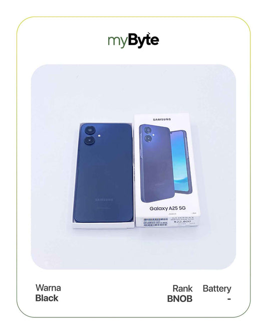 Samsung Galaxy A25 5G 64GB (SIM Free) Black myByte International