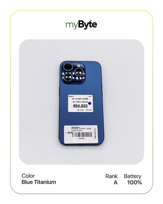iPhone 15 Pro 5G 128GB (SIM Free) myByte International