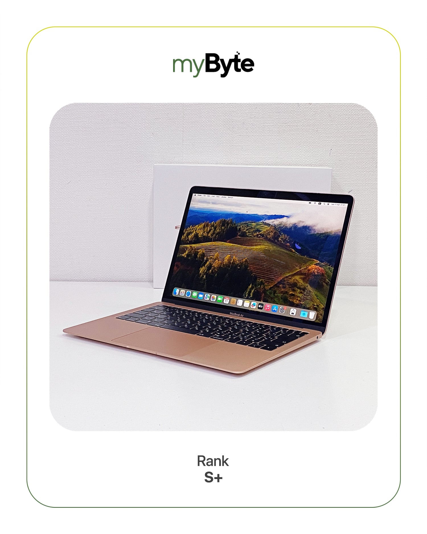 MacBook Air Retina 13-inch 2018 Gold myByte International