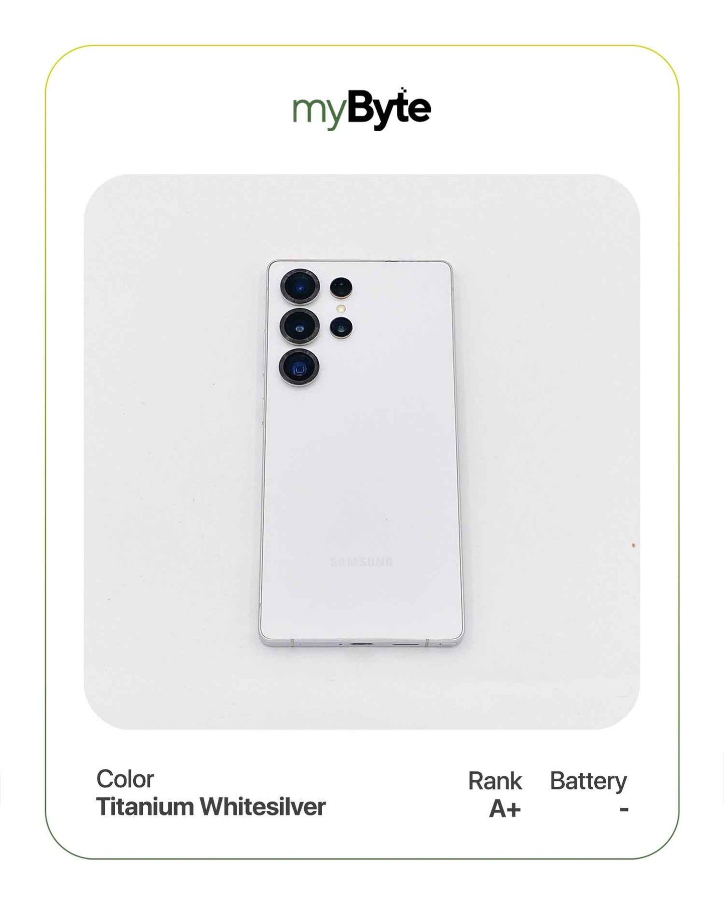 Samsung Galaxy S25 Ultra 5G 512GB (SIM Free) myByte International