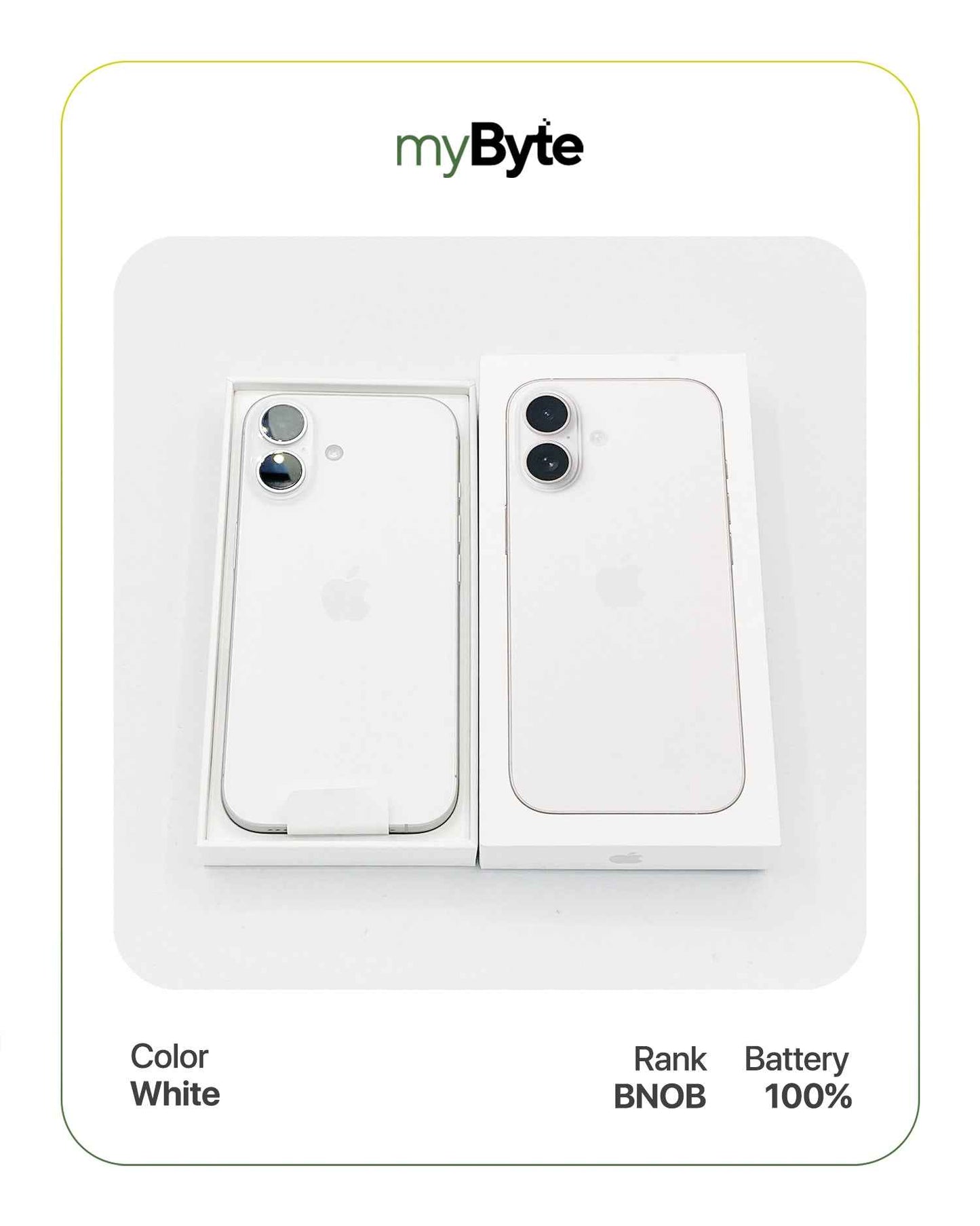 iPhone 17 5G 256GB eSIM (SIM Free) White myByte International