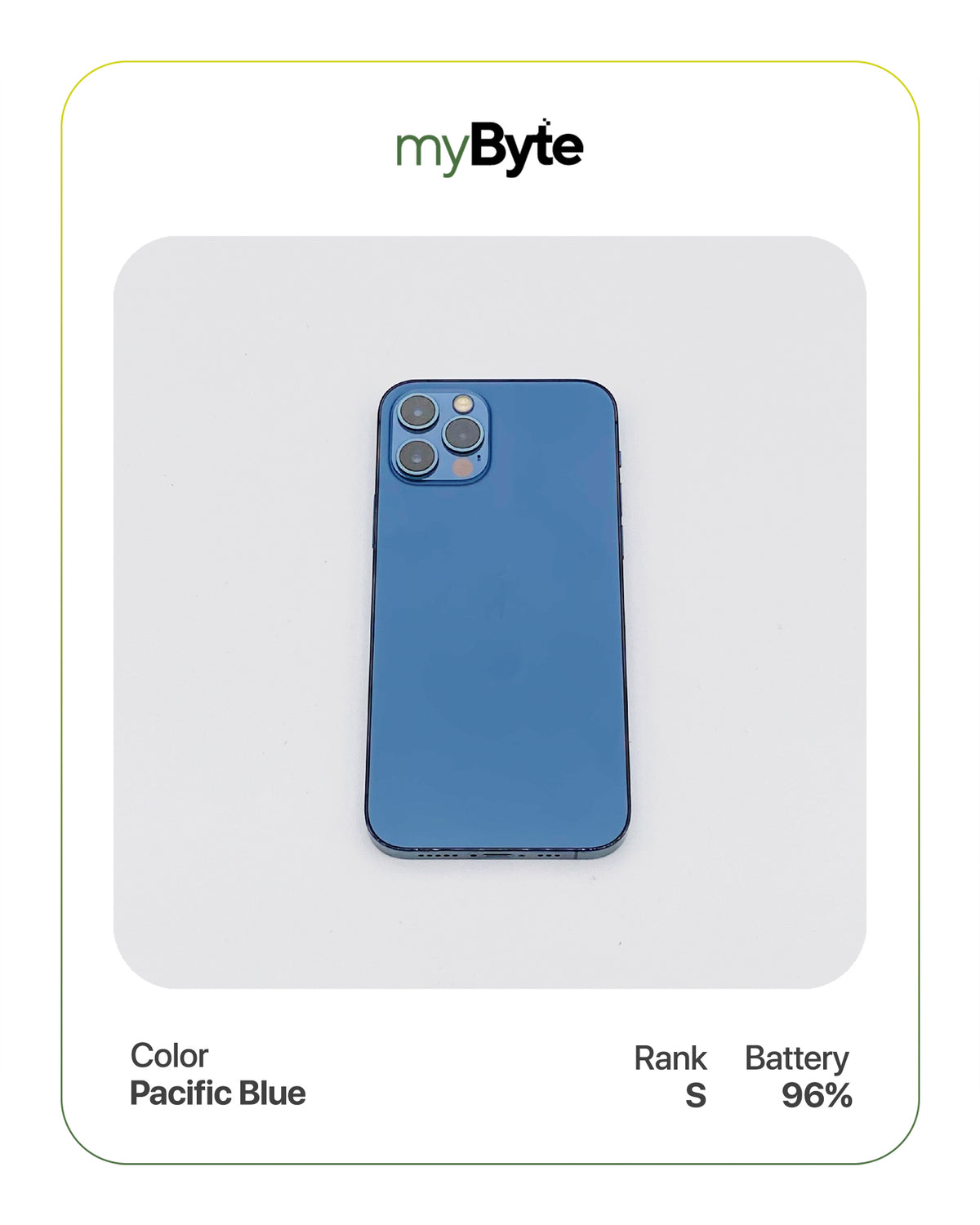 iPhone 12 Pro 5G 256GB (SIM Free) myByte International