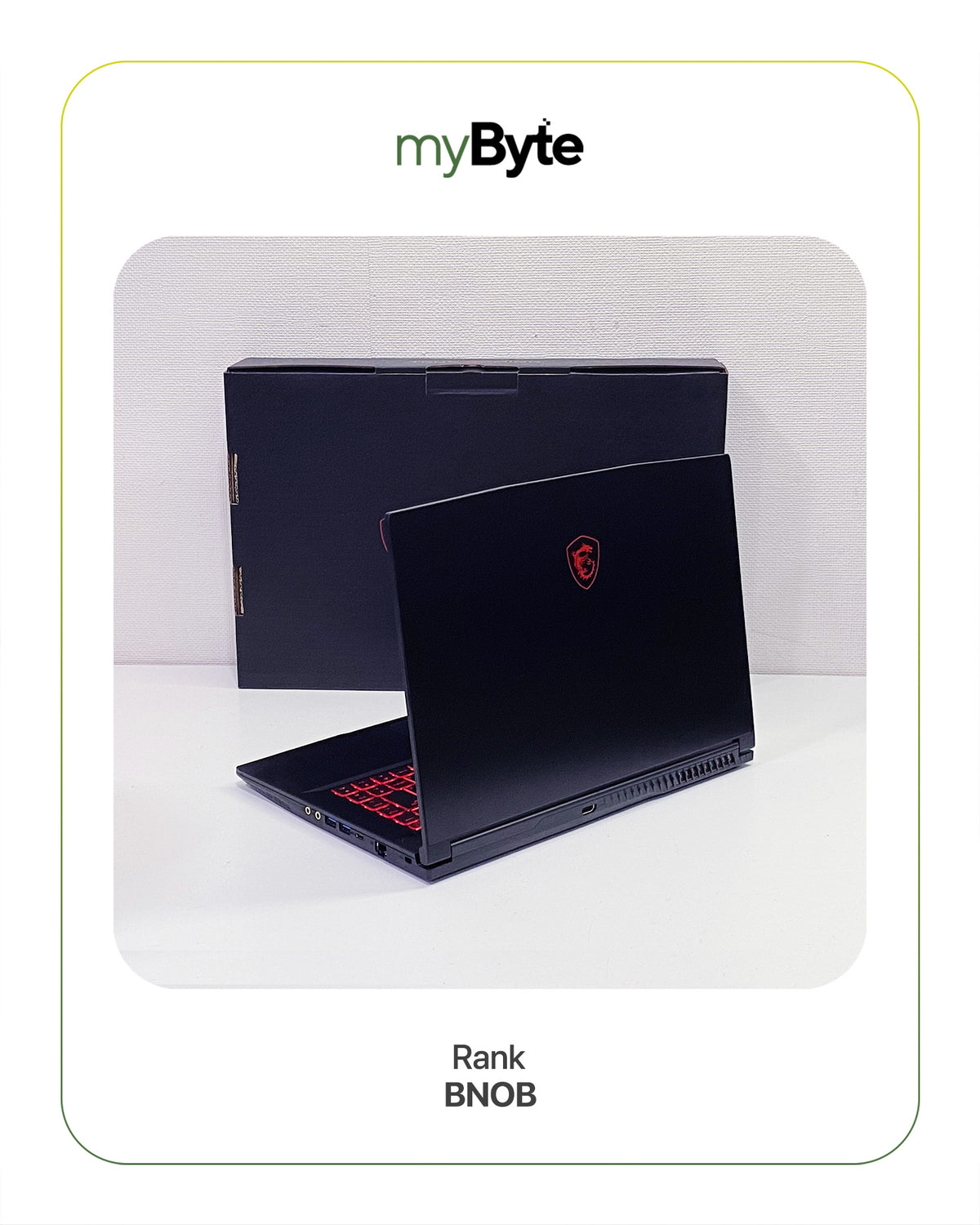 Gaming MSI GF63 Thin 11UD myByte International