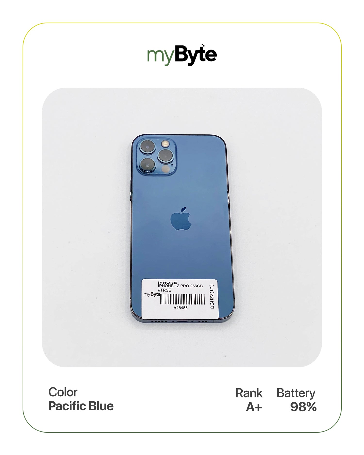 iPhone 12 Pro 5G 256GB (SIM Free) myByte International