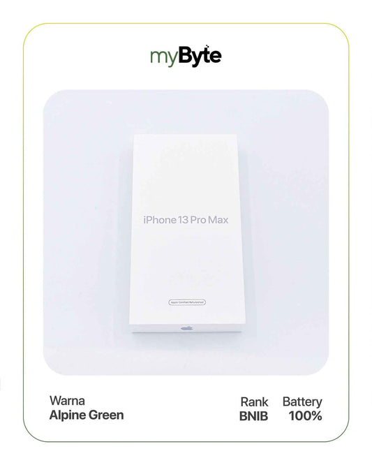 iPhone 13 Pro Max 5G 256GB (SIM Free) Alpine Green SIM Free myByte International