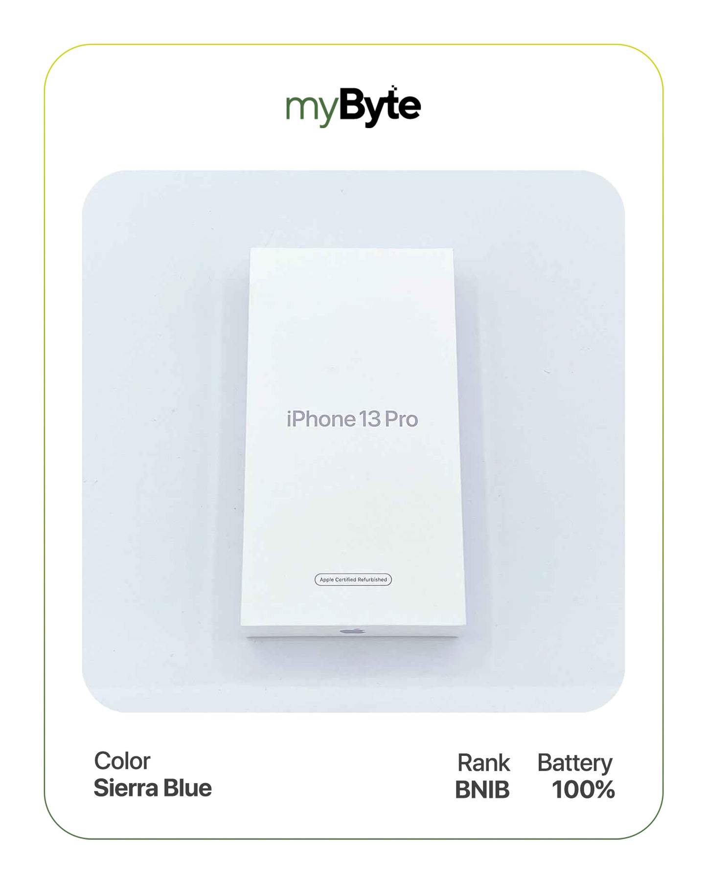 iPhone 13 Pro 5G 1TB (SIM Free) Sierra Blue SIM Free myByte International