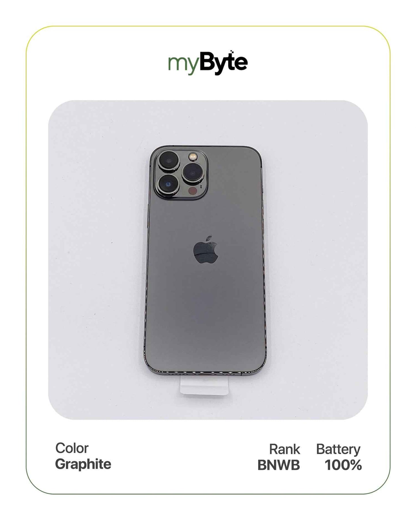 iPhone 13 Pro Max 5G 256GB Silent Camera (Dual SIM)