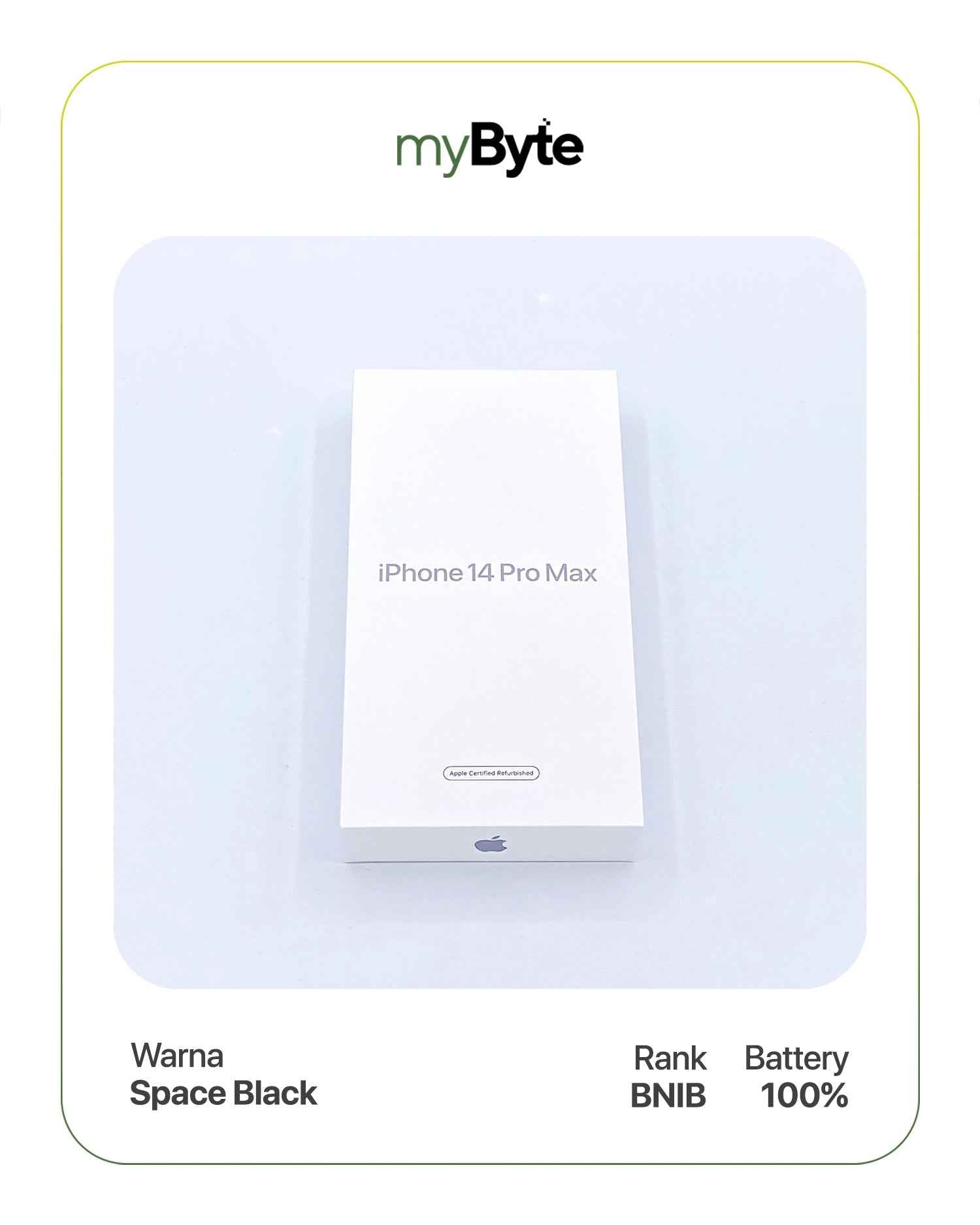 iPhone 14 Pro Max 5G 1TB (SIM Free) Space Black SIM Free myByte International