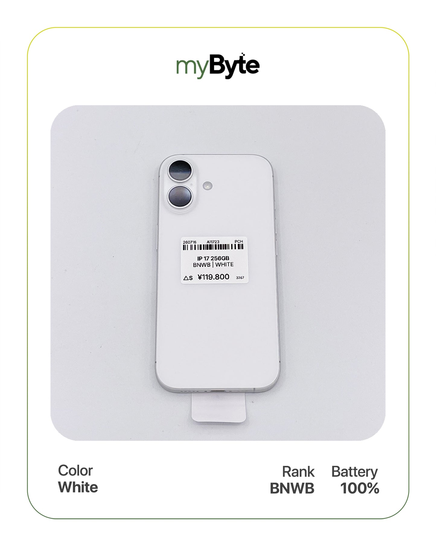 iPhone 17 5G 256GB eSIM (SIM Free)