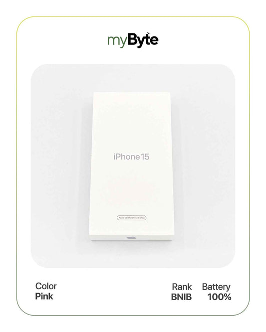 iPhone 15 5G 128GB (SIM Free) Pink SIM Free myByte International