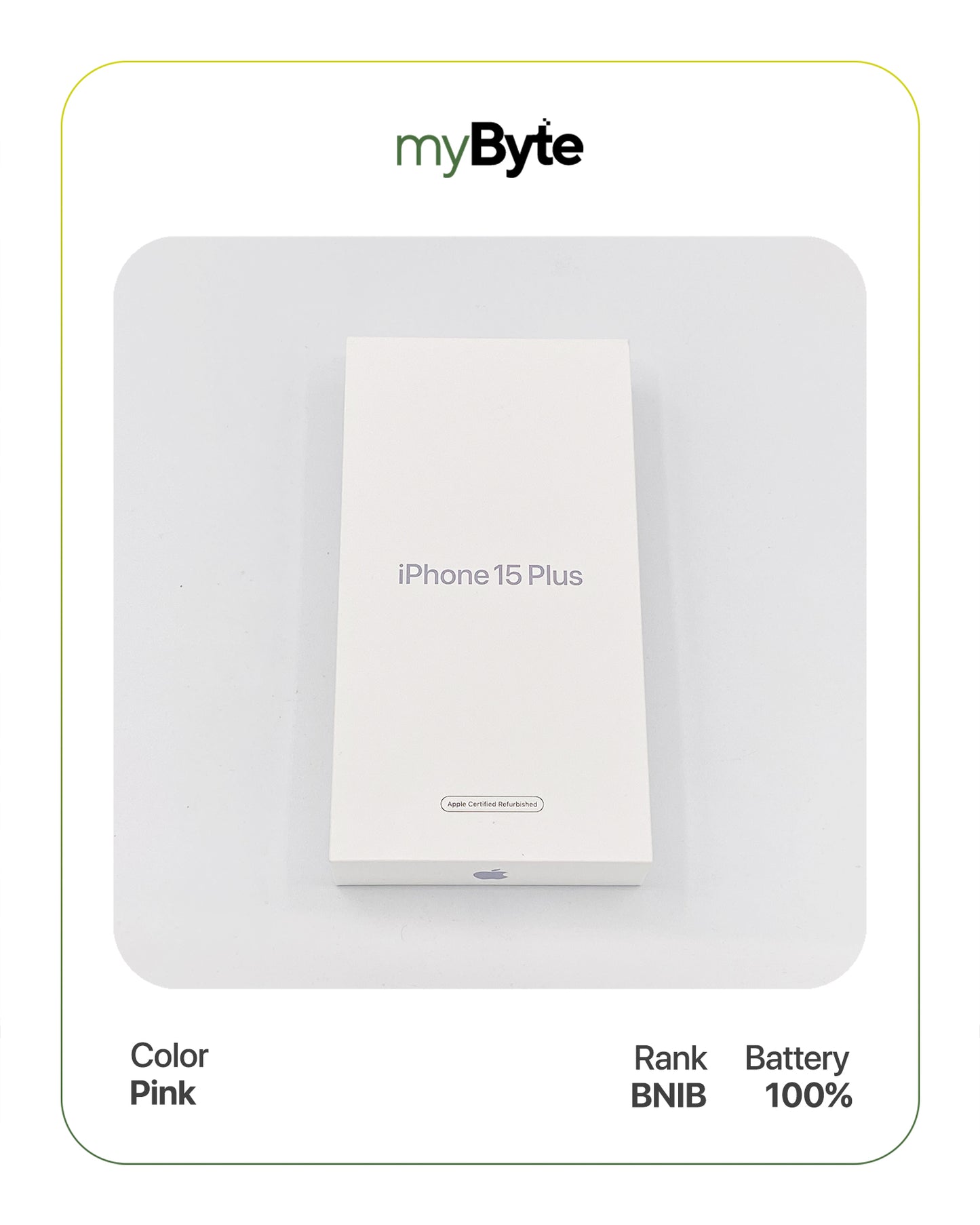 iPhone 15 Plus 5G 256GB (Sim Free) Pink SIM Free myByte International