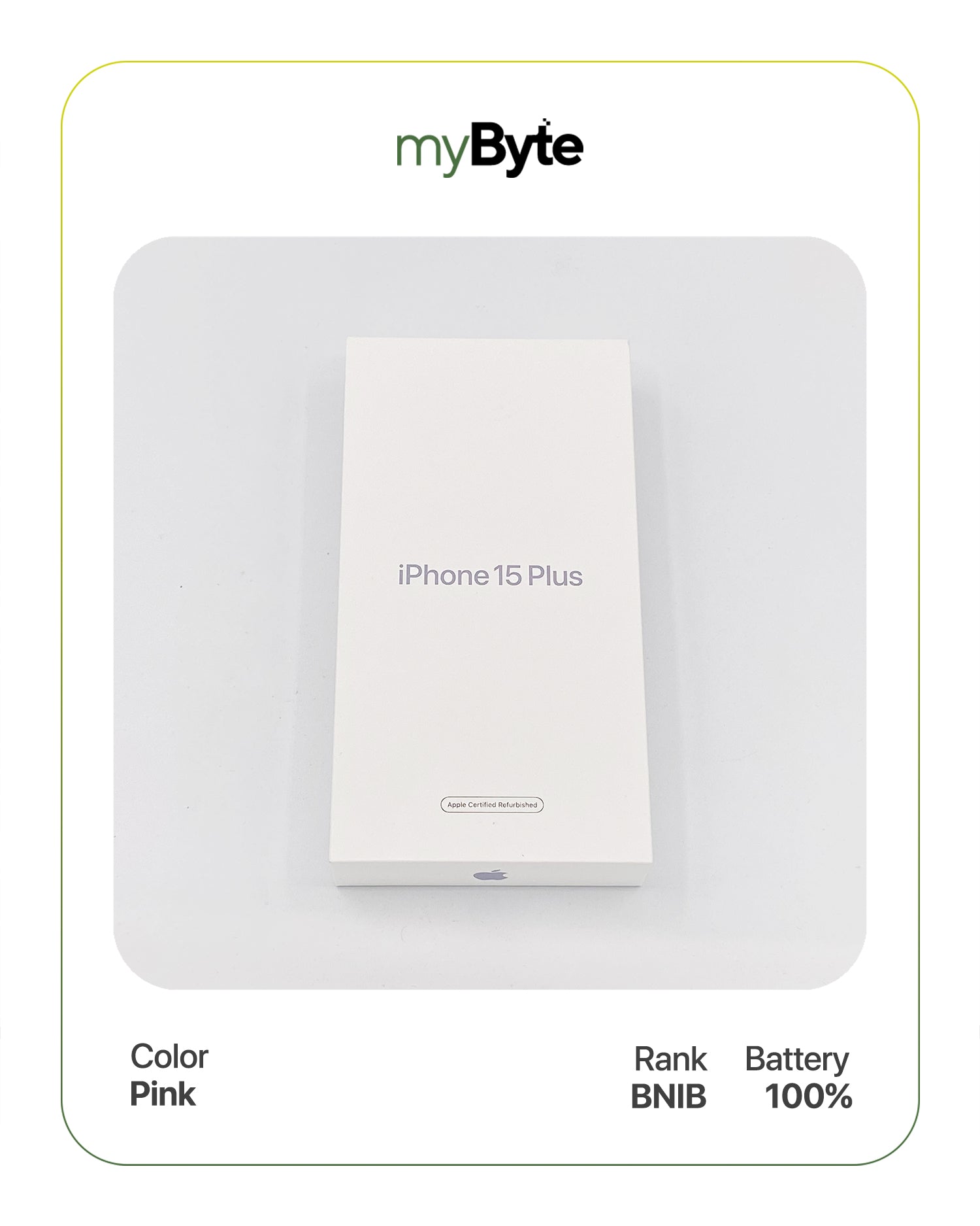 iPhone 15 Plus 5G 128GB (Sim Free) Pink SIM Free myByte International