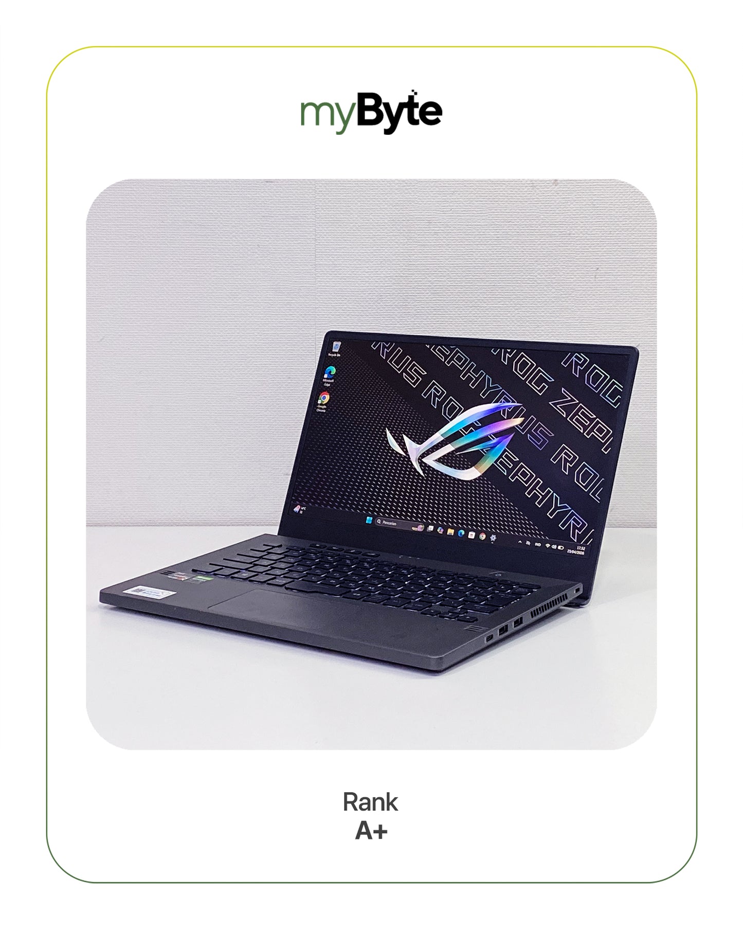 ASUS ROG Zephyrus G14 GA401IV Eclipse Gray myByte International