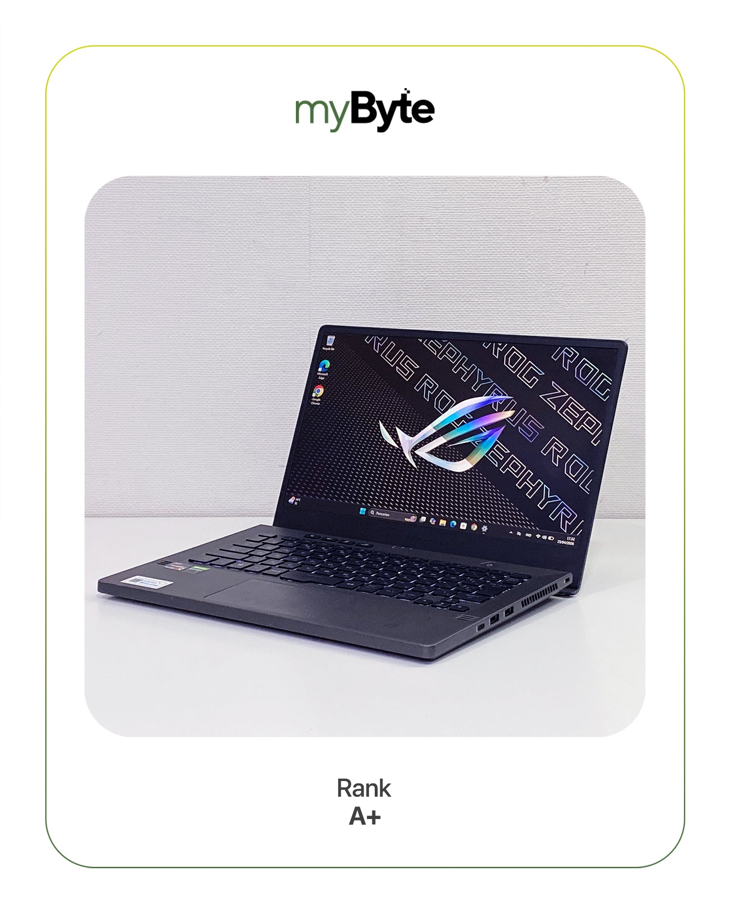 ASUS ROG Zephyrus G14 GA401IV Eclipse Gray myByte International