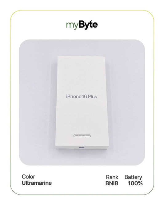iPhone 16 Plus 5G 128GB (SIM Free) Ultramarine SIM Free myByte International