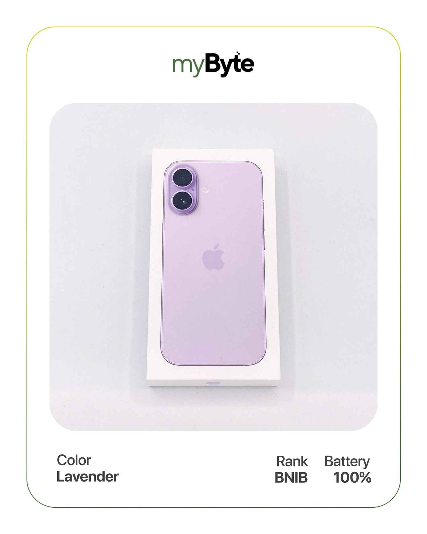 iPhone 17 5G 512GB eSIM (SIM Free) Lavender SIM Free myByte International