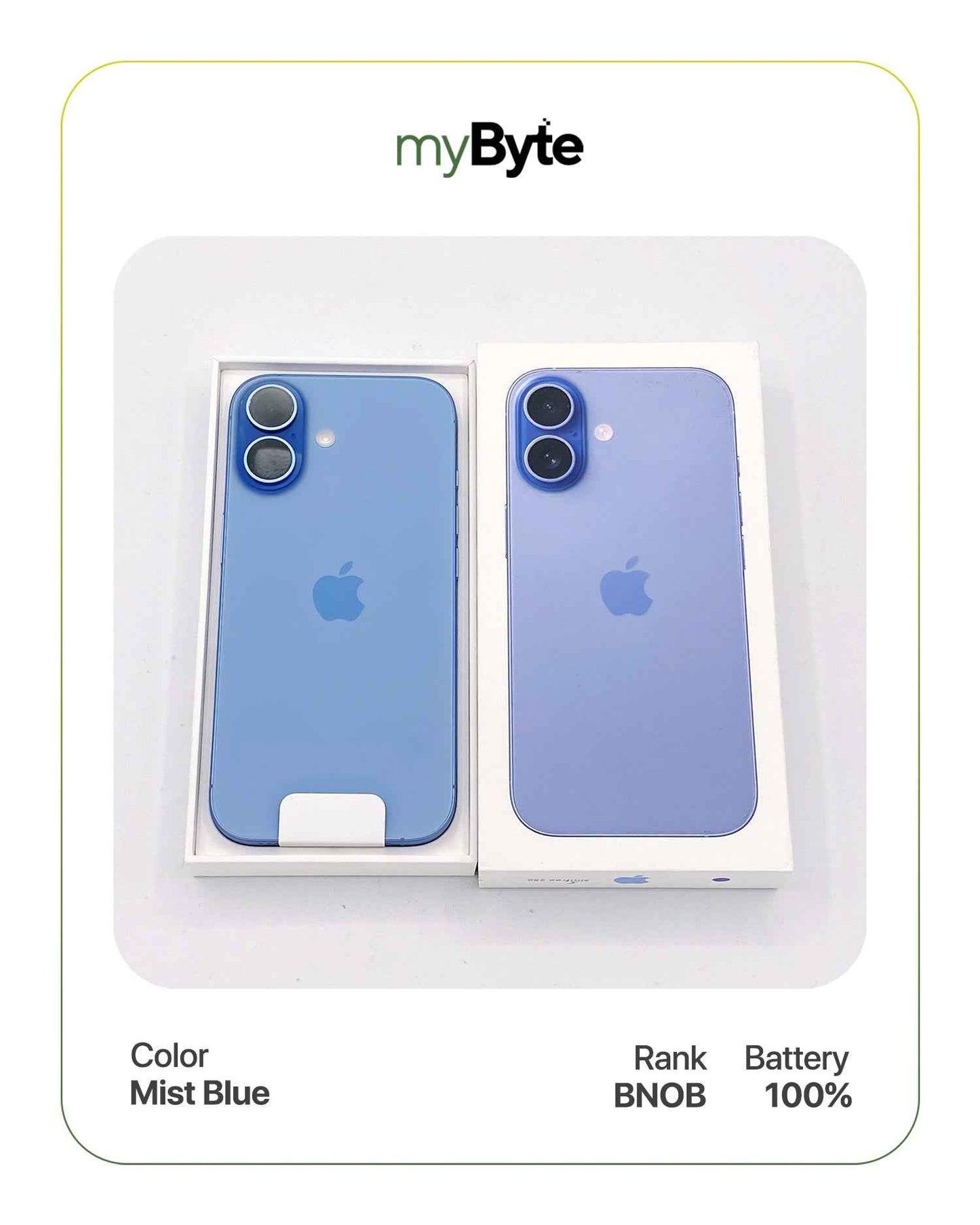 iPhone 17 5G 256GB eSIM (SIM Free) Mist Blue myByte International