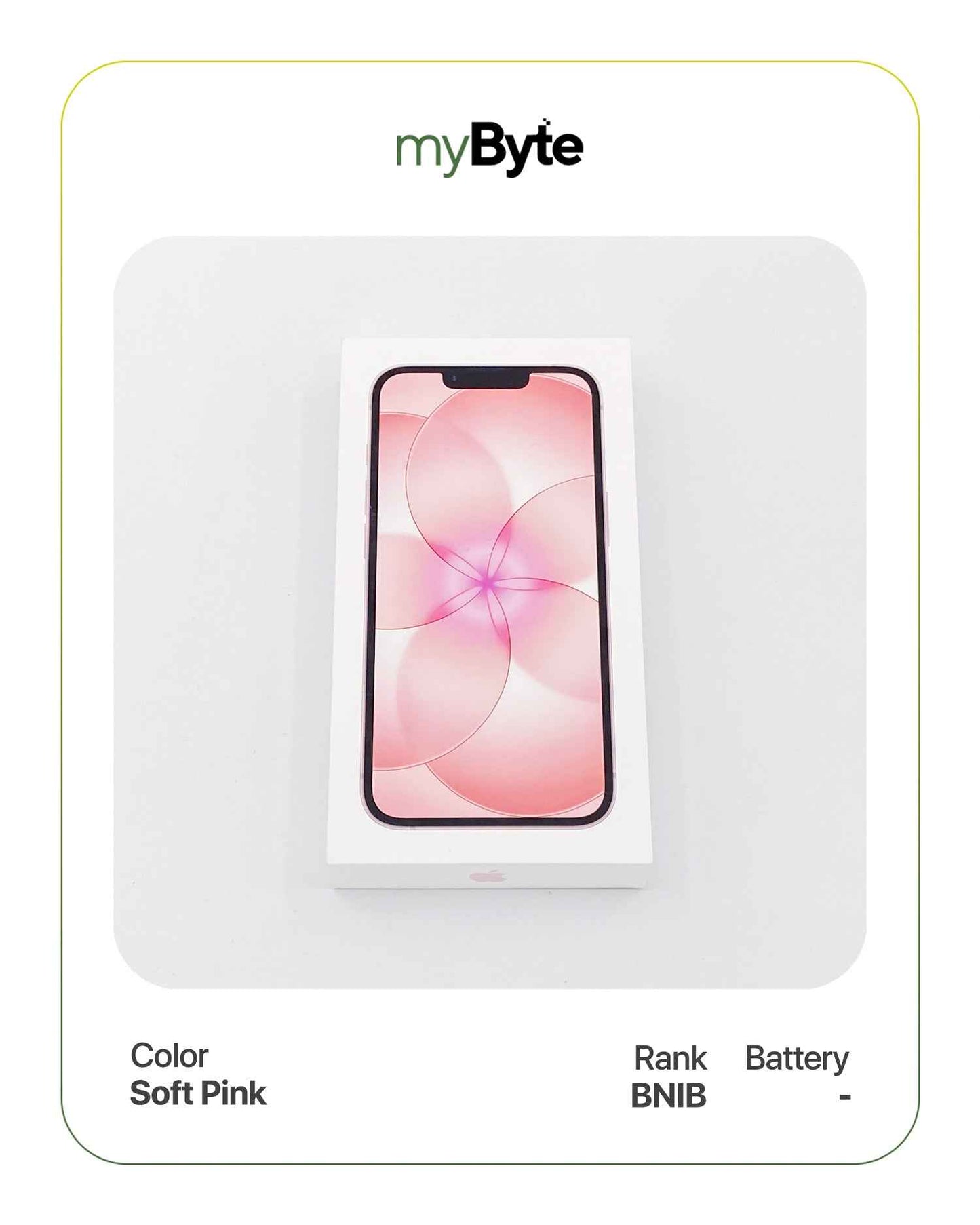 iPhone 17e 5G 256GB eSIM (Sim Free) Soft Pink SoftBank (-) myByte International