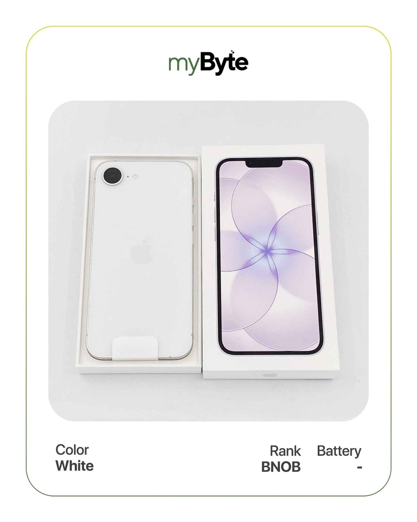 iPhone 17e 5G 256GB eSIM (Sim Free) White SoftBank (-) myByte International
