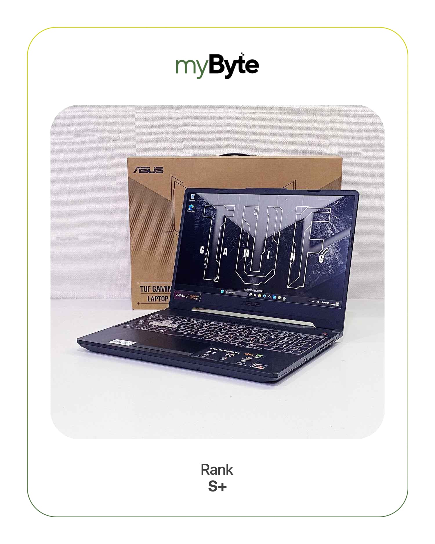 ASUS TUF Gaming A15 FA506NCQ myByte International