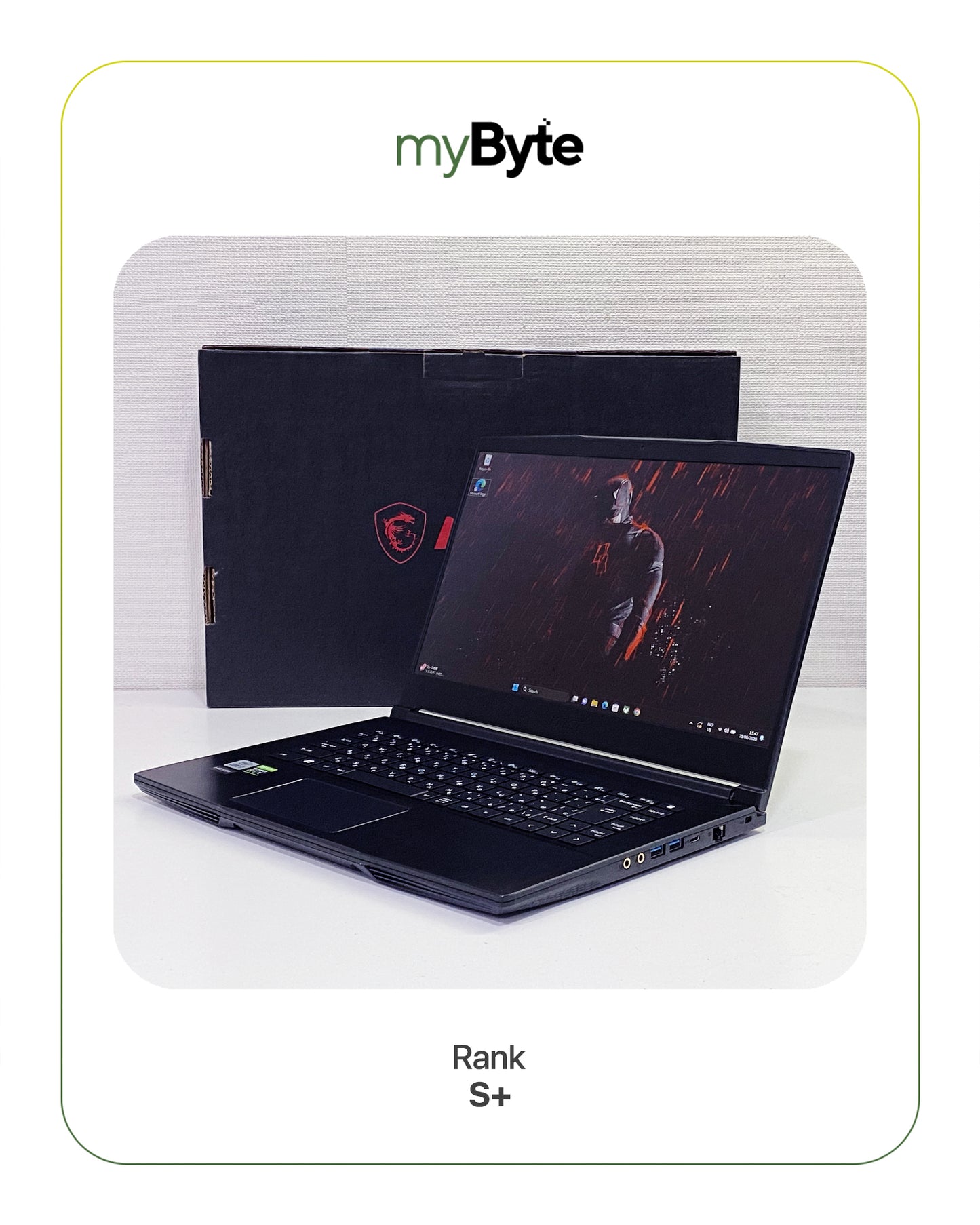 Gaming MSI GF63 Thin 10UC