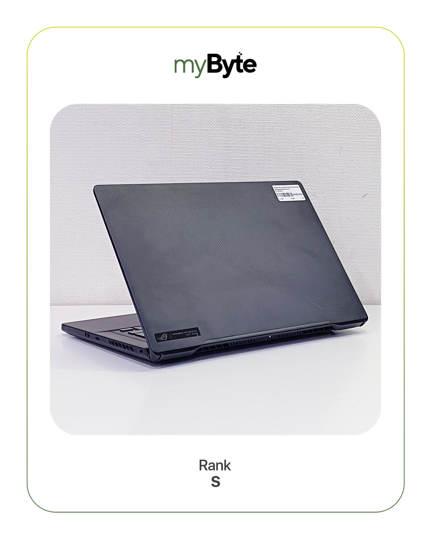 ASUS ROG ZEPHYRUS M16 GU603ZW myByte International