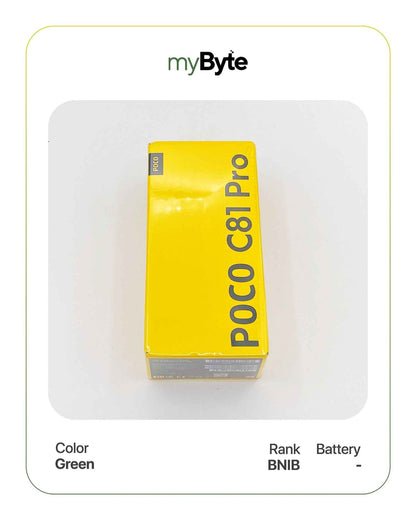 Xiaomi POCO C81 Pro 256GB myByte International